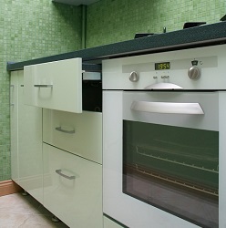 green kitchen